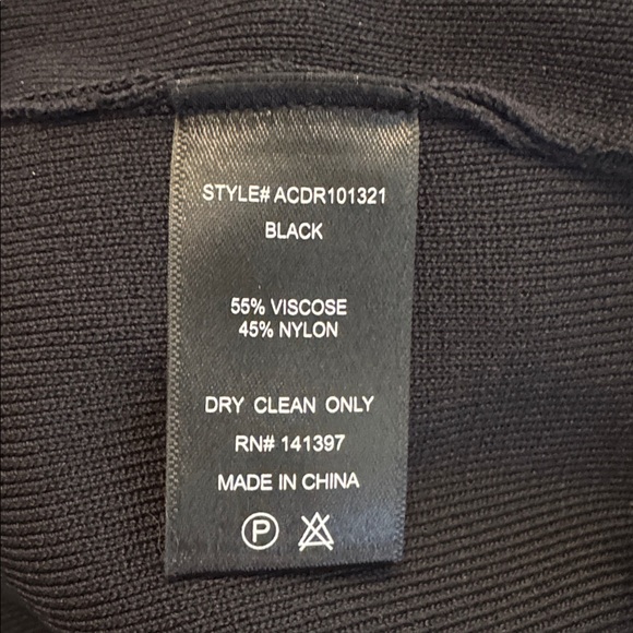 ASTR the Label - Jovie Black Dress with Tie Accents - Picture 5 of 6